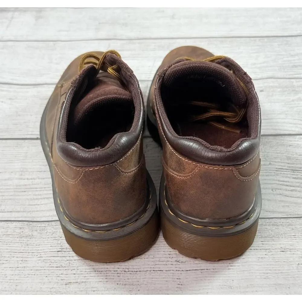 Dr. Marten’s Women’s Ablene Lace Up Lowtop Leather Shoe Boot Brown Size 8 AW001